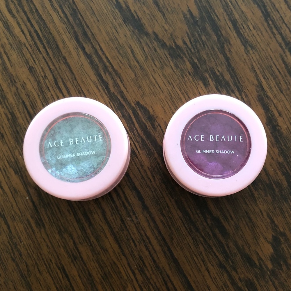 NEW Ace Beaute Glimmer Shadow Duo